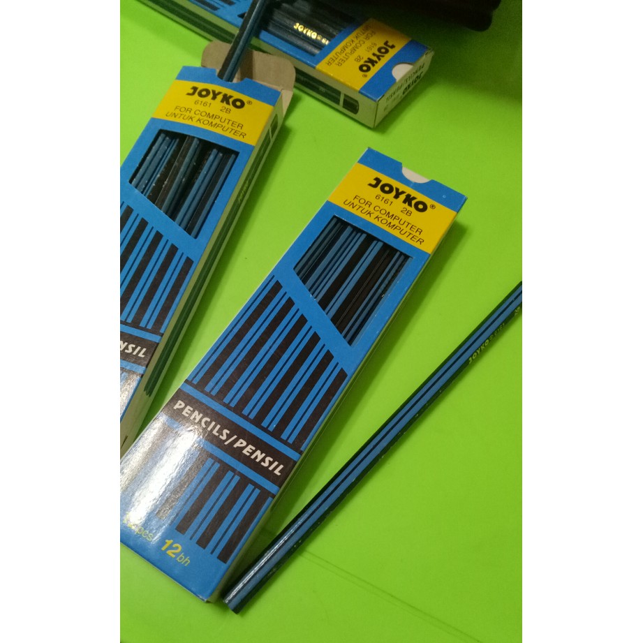 

pensil serut biru 2B JoYko 6161