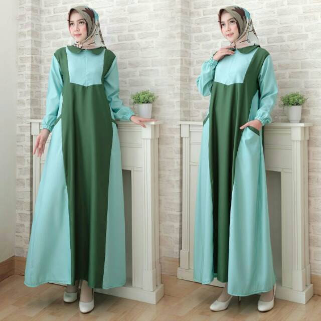 JESSY Gamis DRESS MAXI SYARI REAL PIC