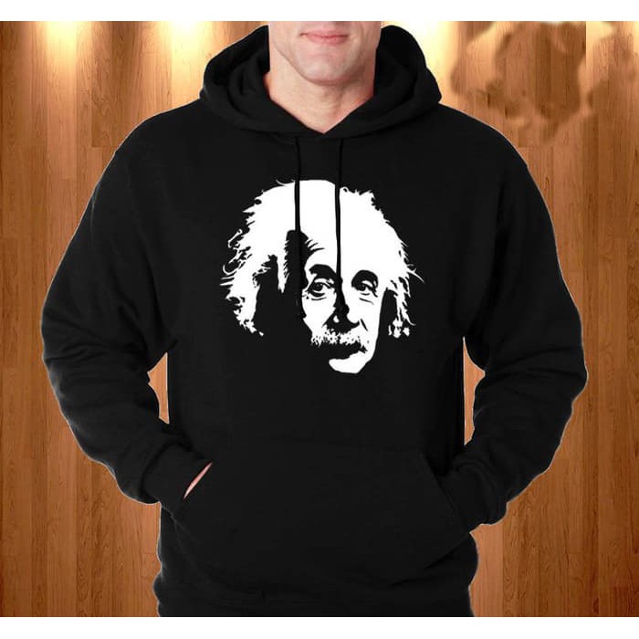 Hoodie Albert Einstein Siluet