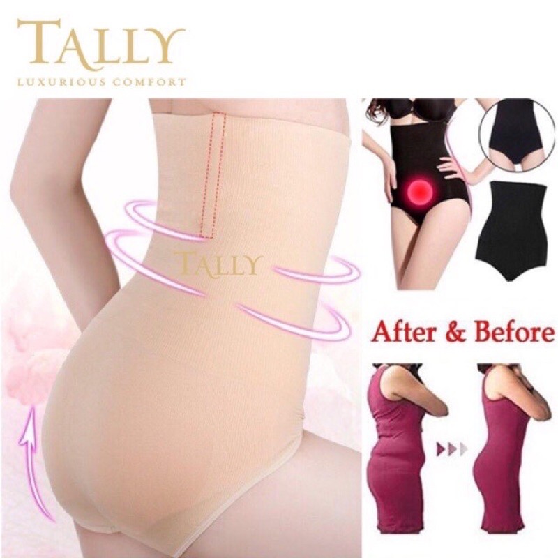 TALLY CD CELANA CORSET W040 (FIT XXL) | W041 (FIT L/XL) | ADA TULANG | FREE SIZE