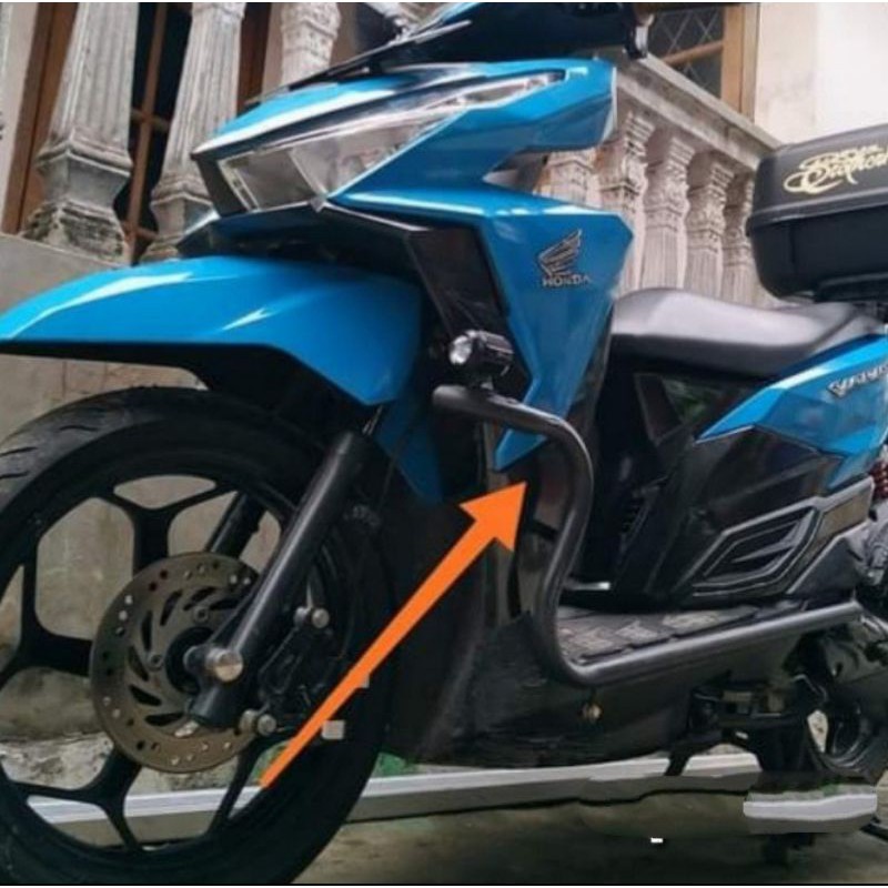 Crashbar Vario 125 / 150 LED Dudukan Lampu Vario List Body