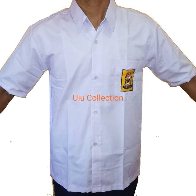 Baju Putih SMP Lengan Pendek Seragam Sekolah