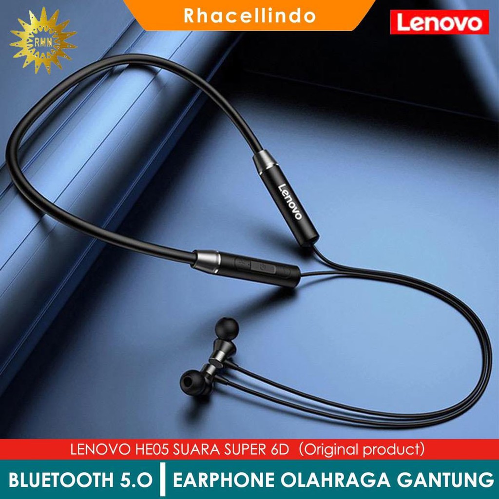 Henset Bluetooth // Earphone Bluetooth // Earphone lenovo orginal high qualitity sound ever