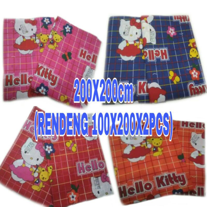 [ISI 2 PCS] 100X200(RENDENG)/KULIT KASUR KATUN/URUNG KASUR KAPUK  KASUR KAPUK