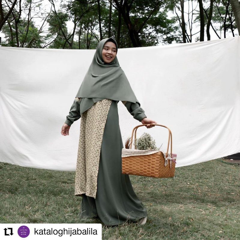 GAMIS LYA MAGNO original by Hijab Alila