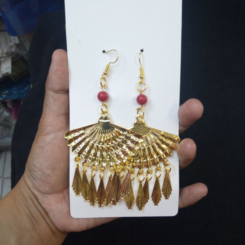 Anting Juray Kipas-Anting Pesta-Anting India Dance