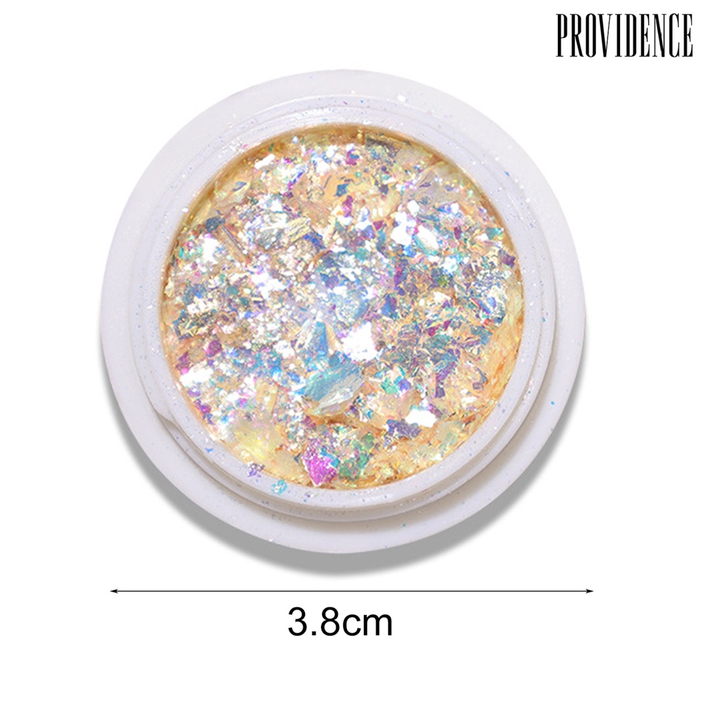 Providence Manicure Glitter Safe Portable Shiny Surface Colorful Edelweiss Nail Art Sequins for Girls