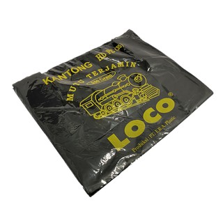 Loco Kantong Plastik  Tebal  Hitam  Jumbo 35 x 55 cm 