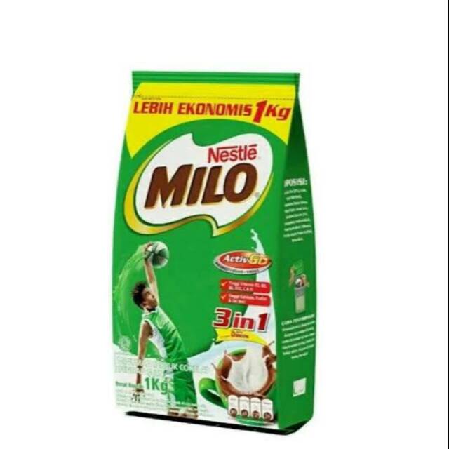 

MILO 3 IN 1 1KG/ 800gr