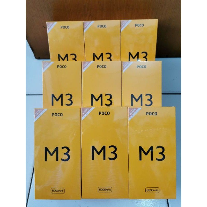 XIAOMI POCO M3 RAM 4/64 6/128 GB ! 100% GARANSI RESMI-1