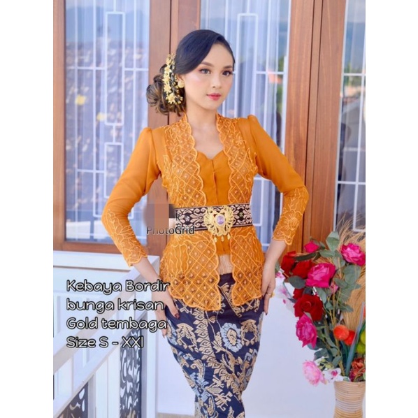 kebaya bordir jadi a