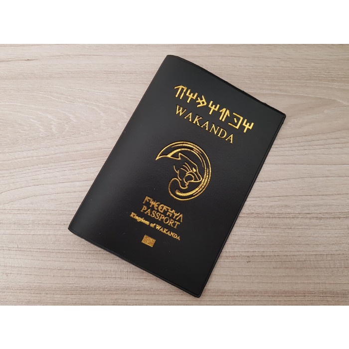e0211f Cover Passport Wakanda - Asgard / Sampul Passport / Passport Cover - Wakanda Fdrf021