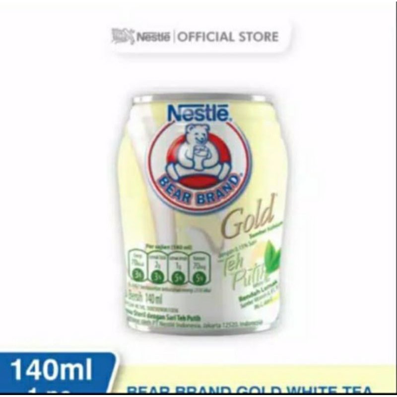 

Bear brand gold white tea
