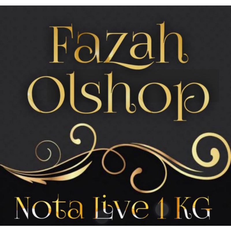 nota live gamis  satuan tanggal 15 june