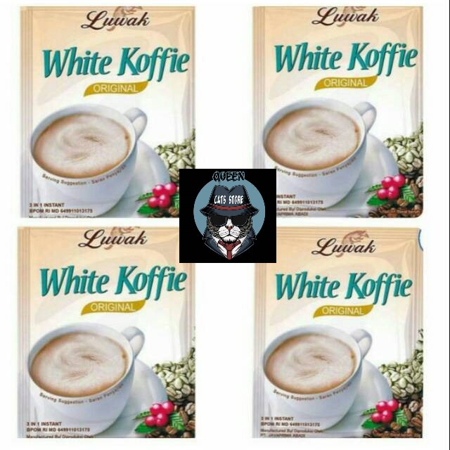 

Luwak White Koffie 20gr, 1 Renceng Isi 10 Pcs.