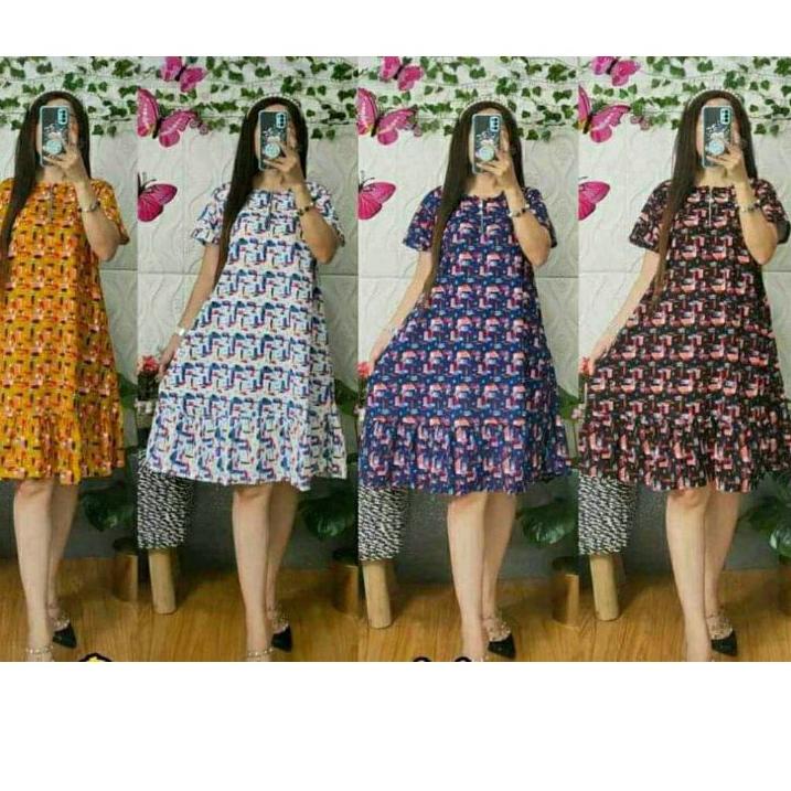 Big Sale❆ DRESS VOXY REMPEL | DRESS BUSUI (BANYAK MOTIF) 67