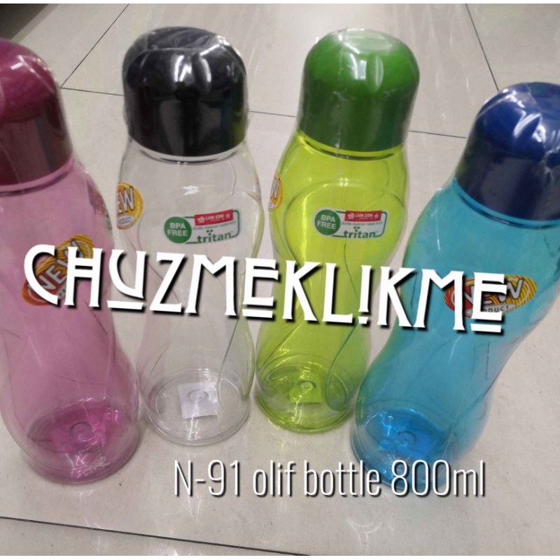 botol air lion star N-91 lion star 800 ml/Botol minum lion star 800 ml/botol air lion star olif