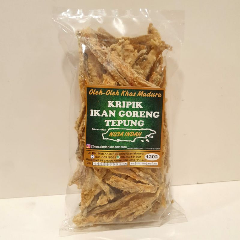 

kripik ikan goreng tepung