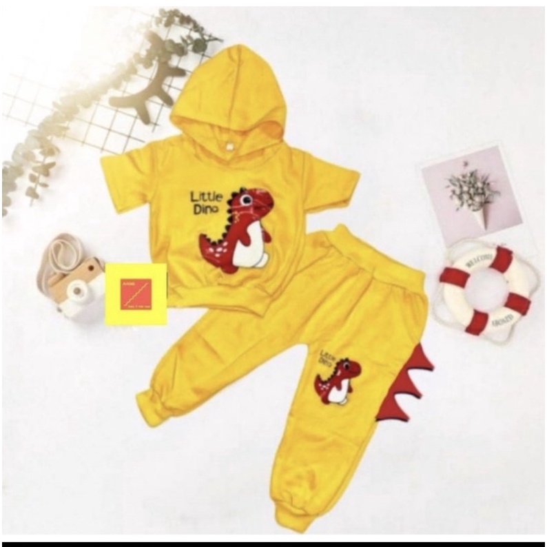 STELAN ANAK DINO HODDIE PILIH WARNA TERLARIS