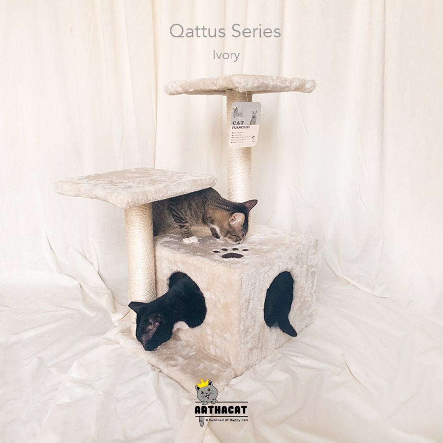 Cat Tree Qattus - Rumah Kucing Arthacat