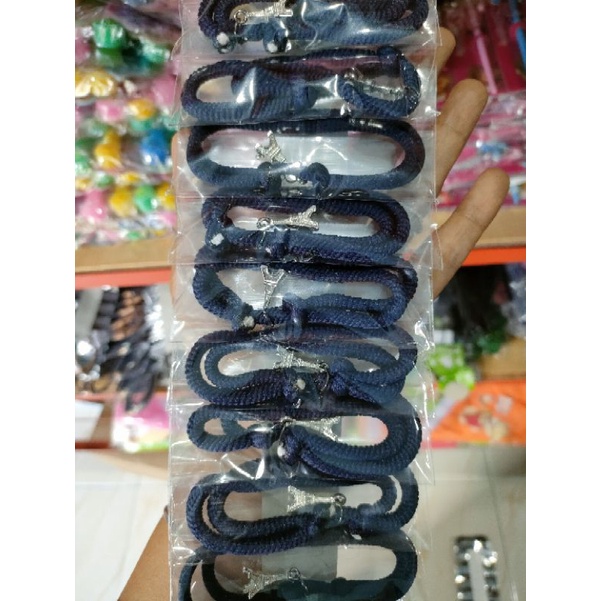 (70gr) 6pcs gelang tangan tali remaja-Menara 6pcs
