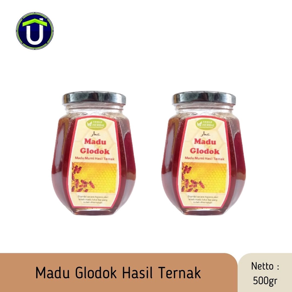 

MADU MURNI GLODOK MULTIFLORA | MADU ASLI HASIL TERNAK | 460 GRAM