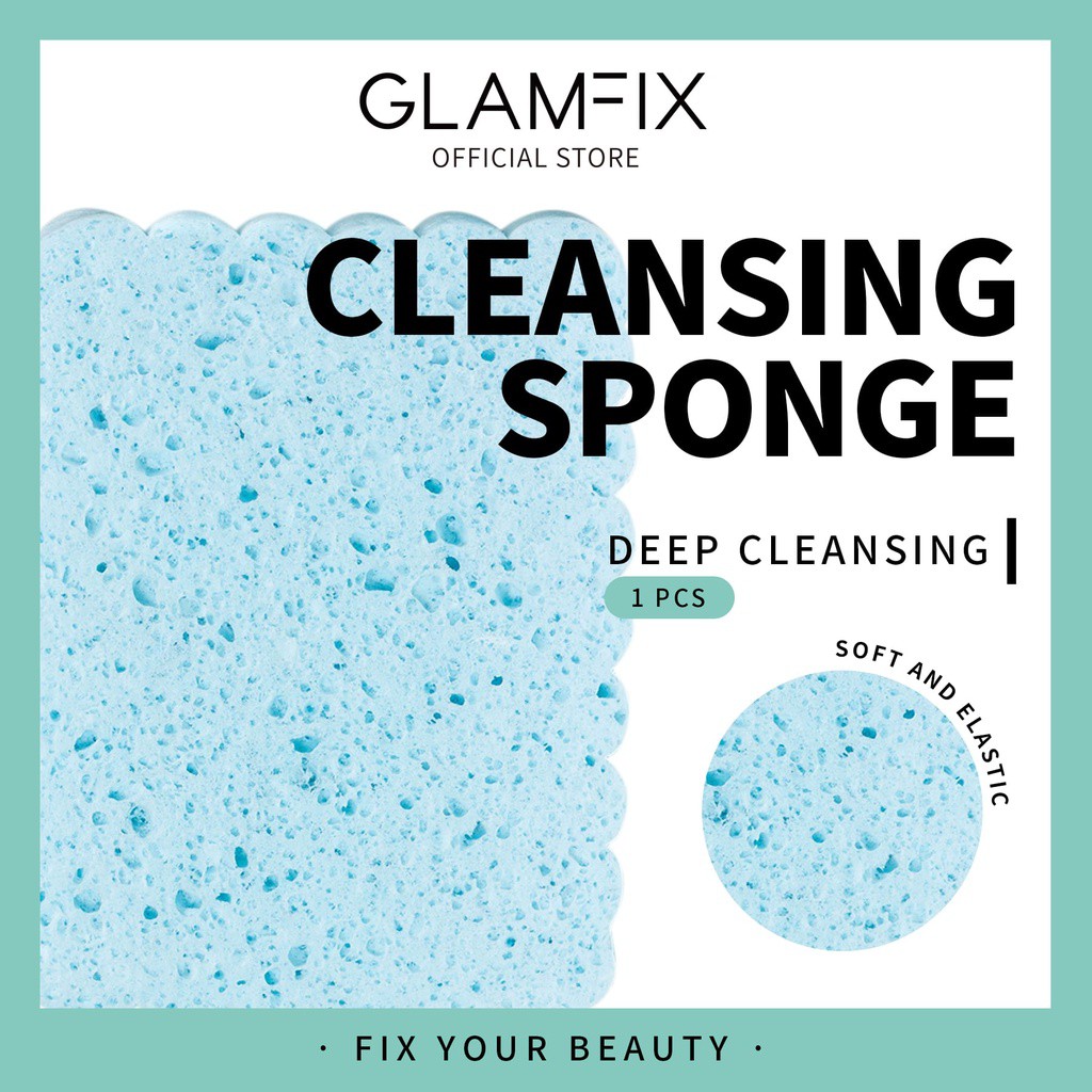 Glam Fix Squared Cellulone Cleansing Sponge