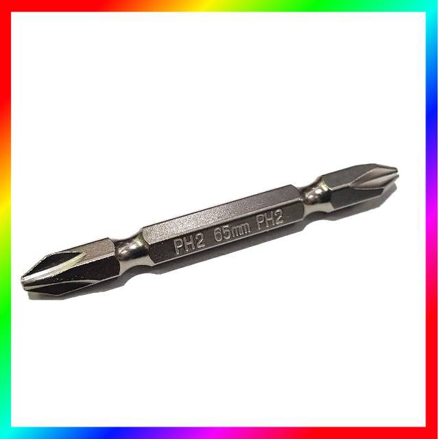 Benz Mata Obeng Angin PH 2 Screwdriver Bits Magnet PH 2 65 Mm +/+ PH2 x 65mm PH 2 PER PCS / Mata Bor Obeng PH2 PH 2