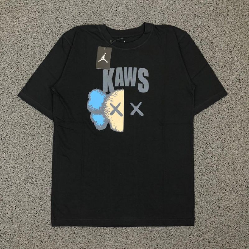 KAOS KAWS X JORDAN HIGH QUALITY CASUAL HYPE FASHION PRIA