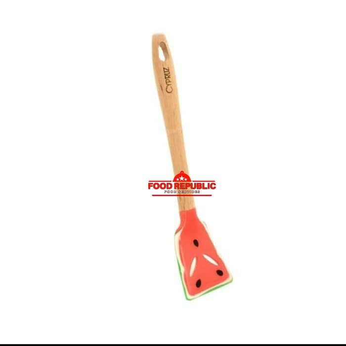 TURNER LUBANG CYRPUZ AM0971 SPATULA MODEL SEMANGKA SUTIL GAGANG KAYU