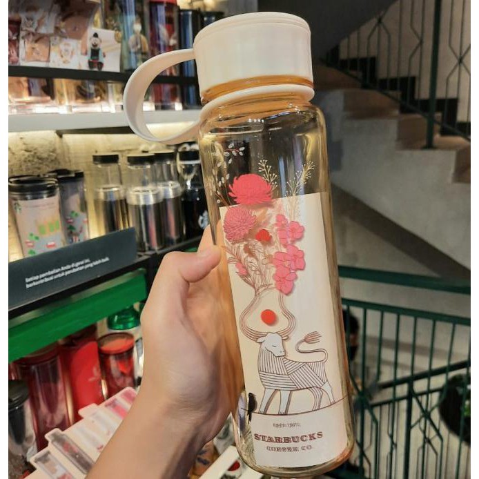 Tumbler Starbucks Special Edition Ox Gold Transparan 2021