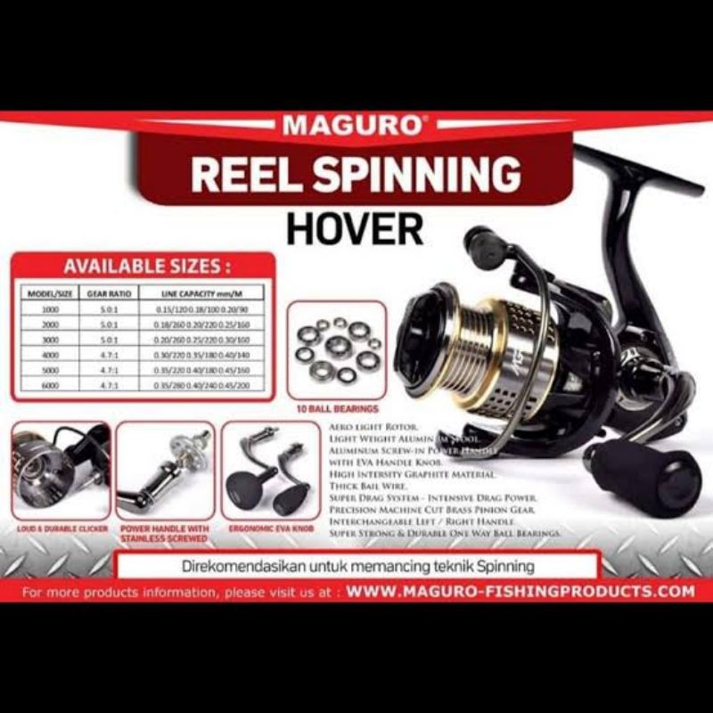 Reel MAGURO HOVER 5000 / 6000