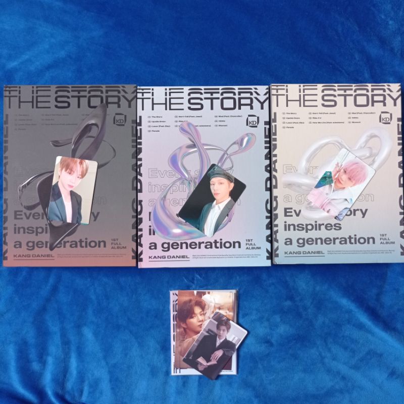 KANG DANIEL 1st FULL ALBUM THE STORY / KANG DANIEL ALBUM THE STORY UNSEALED
