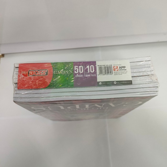 

Hemat Buku Tulis Big Boss Campus 50 Lembar - 1Pak (10 Buku) Promo