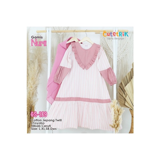 GAMIS ANAK CUTETRIK NURII GS-189A ORI TERBARU GAMIS ANAK BRANDED TERBARU 2022