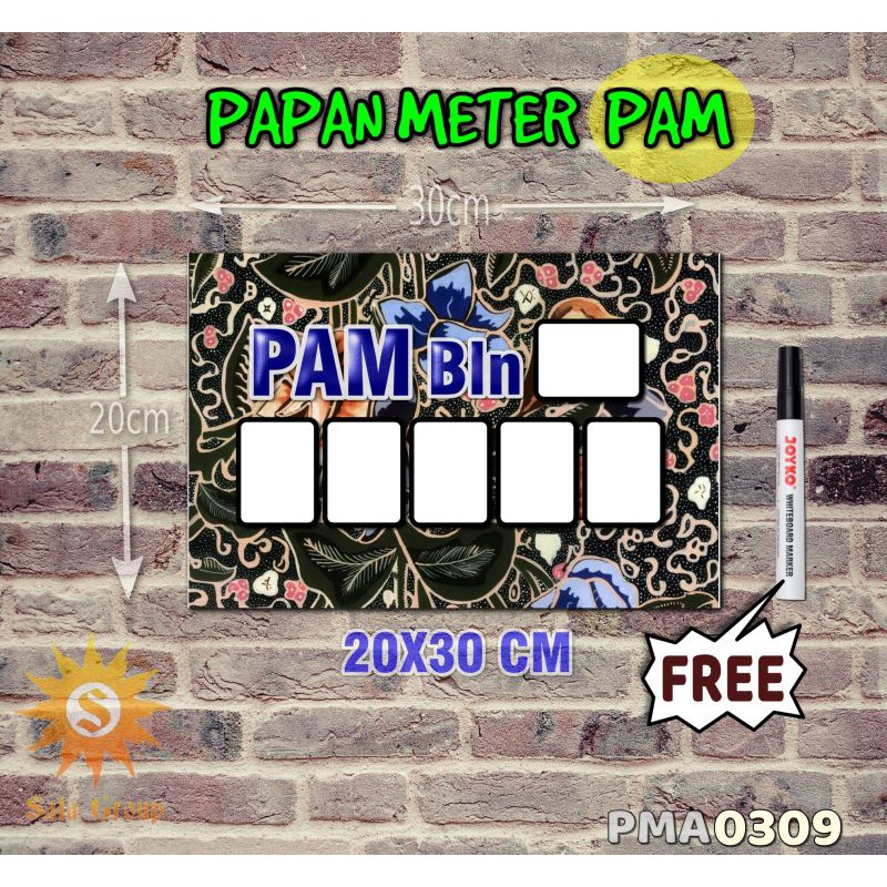 

Safa Papan Meter Listrik PLN PAM motif Unik - Batik 09