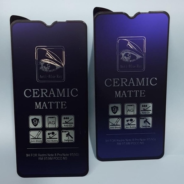 SCREEN PROTECTOR CERAMIC MATTE ANTI BLUE XIAOMI REDMI NOTE 10 5G - FA