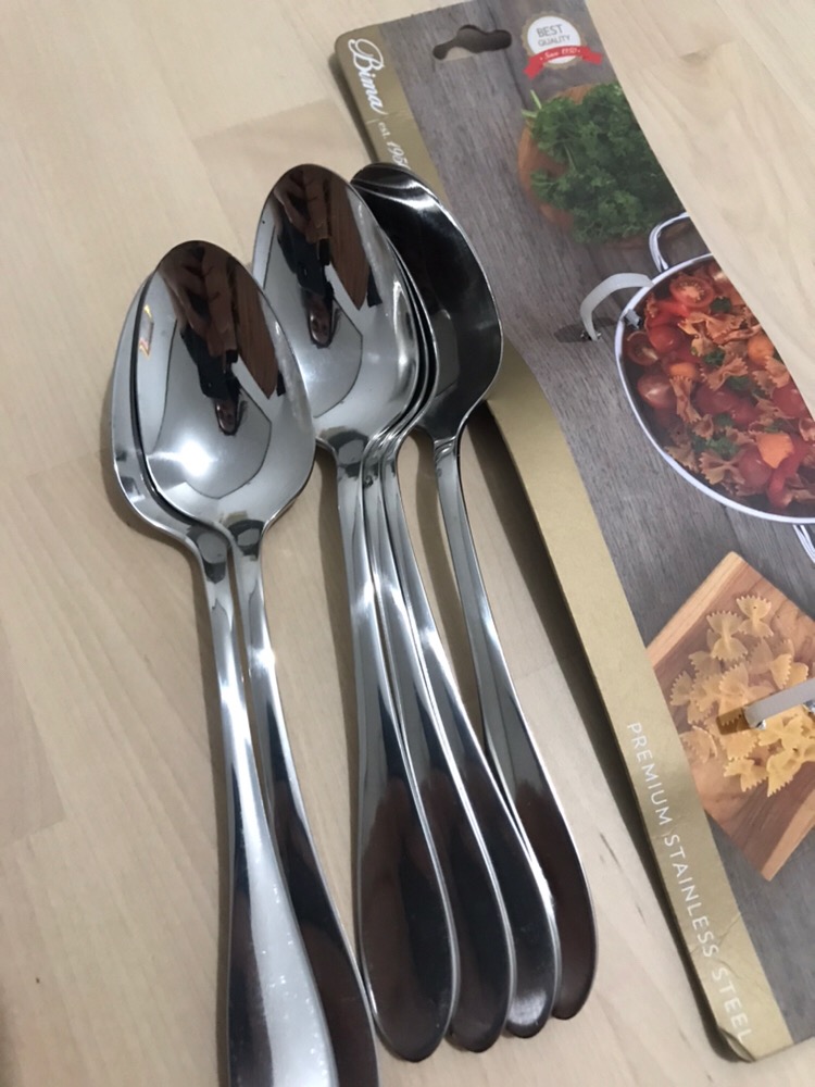 Bima Rhino Sendok Makan (dinner Spoon), 6 Pcs, 18cm Rh001np