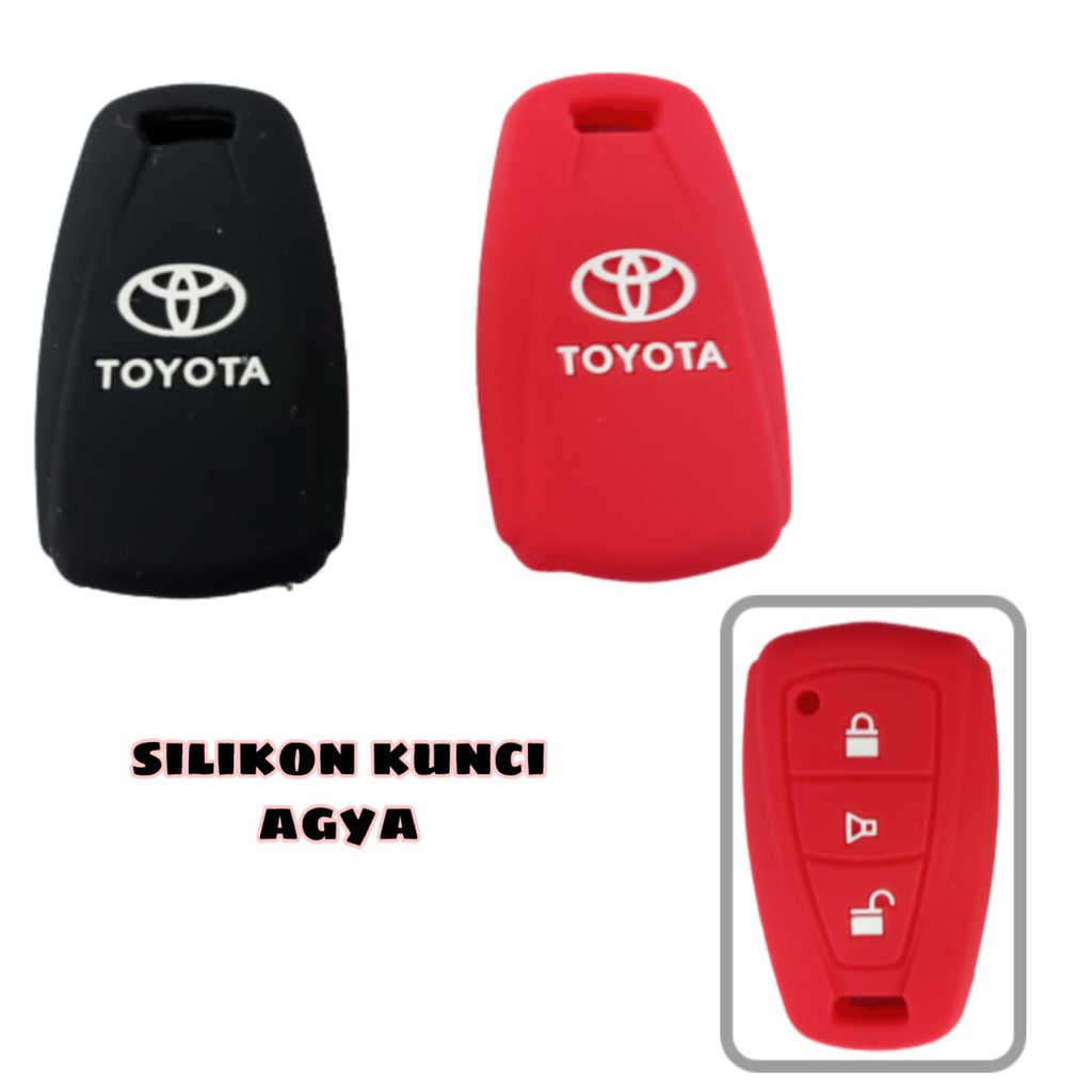 SILIKON KARET KUNCI MOBIL AGYA SILICON