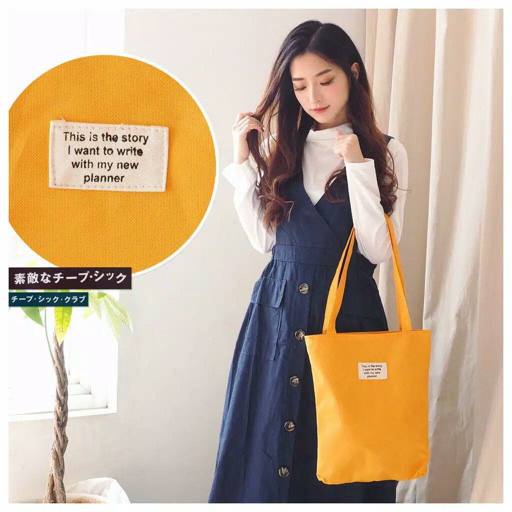 Girlshop10 - totebag terlaris Tas Bahu Wanita Casual Tas Batam Import Korean Style