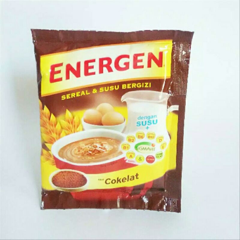 

energen kacang hijau vanilla cokelat 30 gram 2 karton