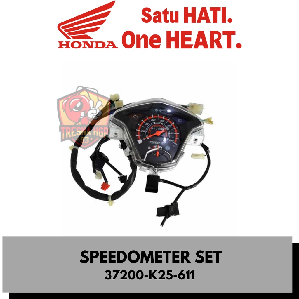 37200-K25-611 SPEEDOMETER SET BEAT FI ESP K25G (ISS) ORIGINAL 37200K25611