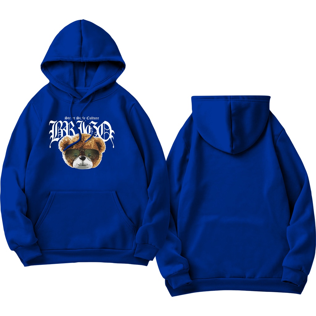 Sweater Hoodie BRIGO Sablon DTF Fleece Cotton || BRIGO Jumper Hoodie Beruang Style Culture  M-XXL (Pria &amp; Wanita) Free stiker&amp;Gantungan Kunci