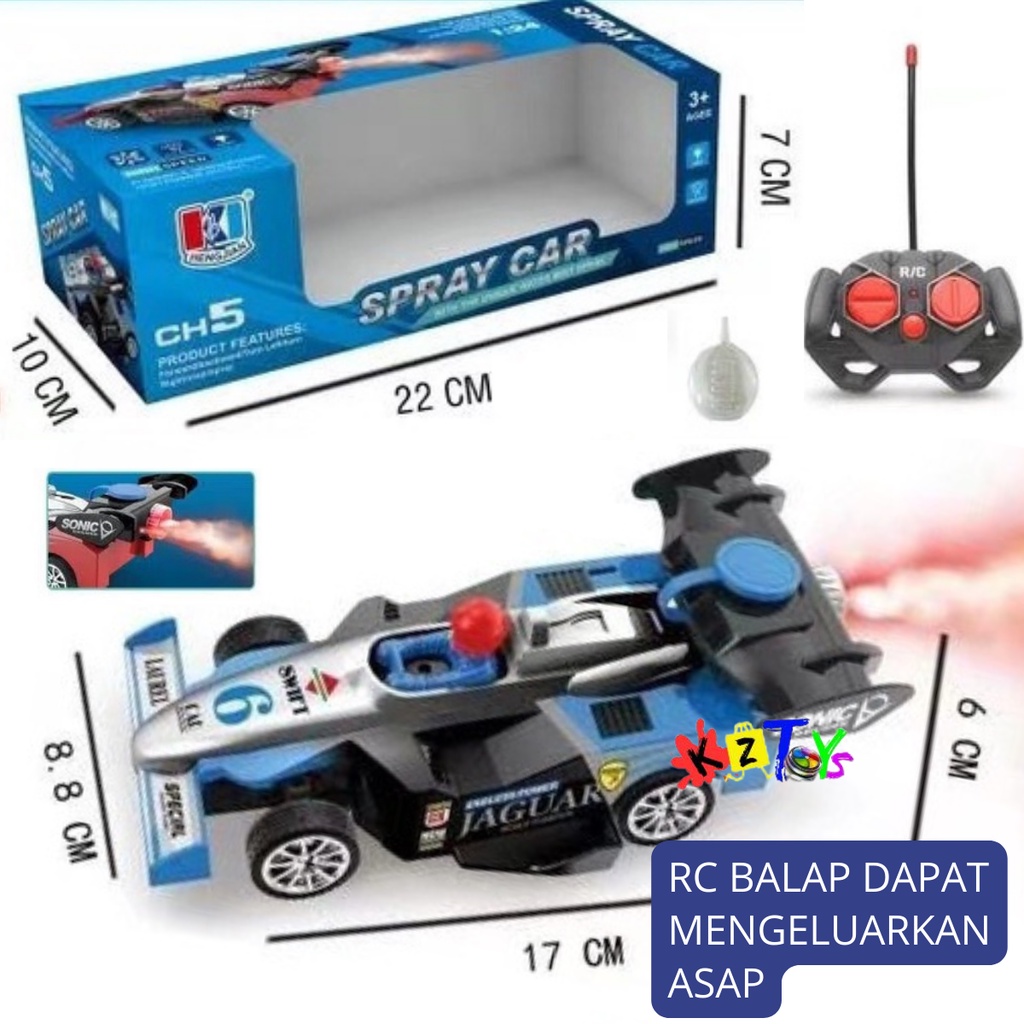 MAINAN RC SPRAY CAR MOBIL BALAP 1:24 MOBIL ASAP CH5