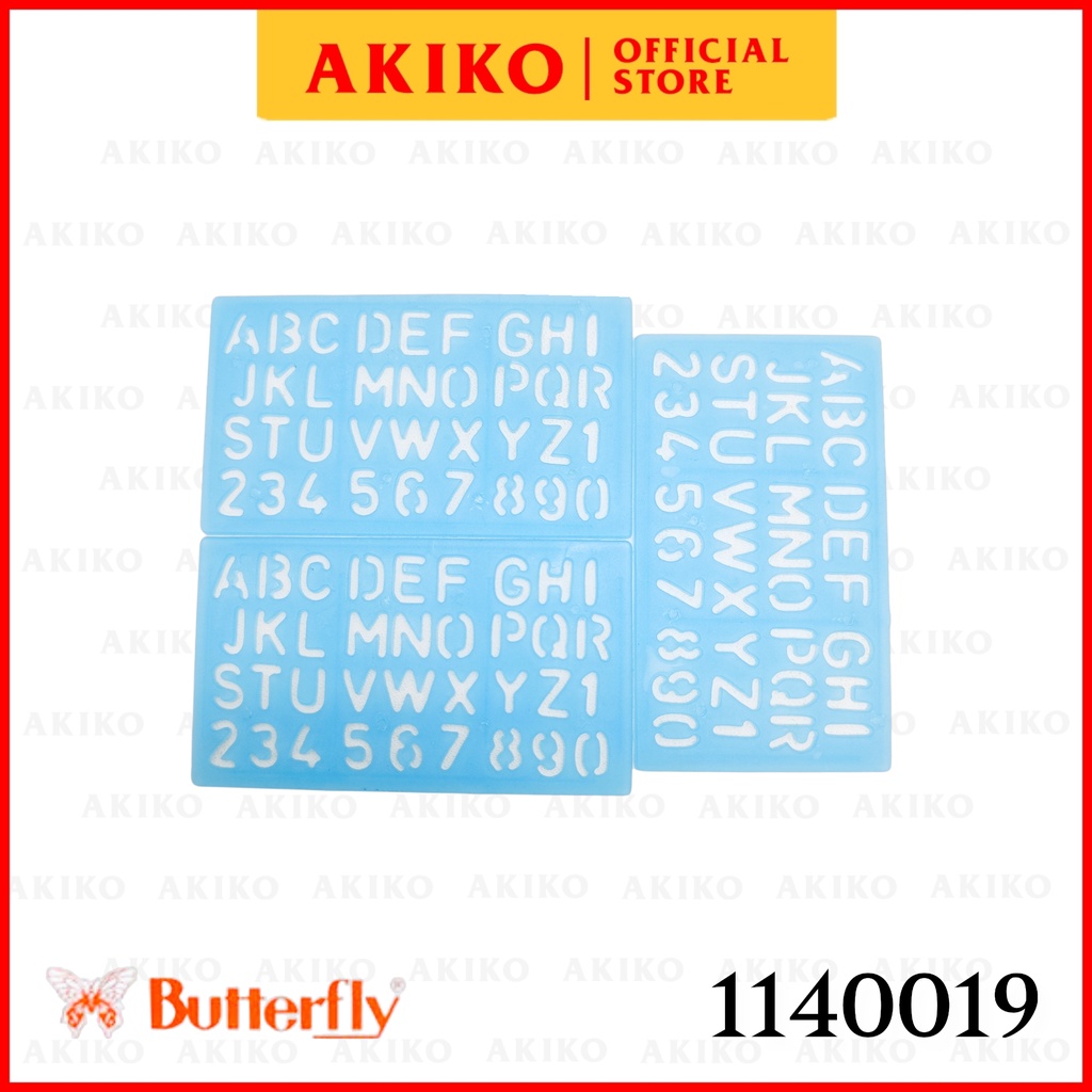 

Number & Alphabet Template Ruler HA 350