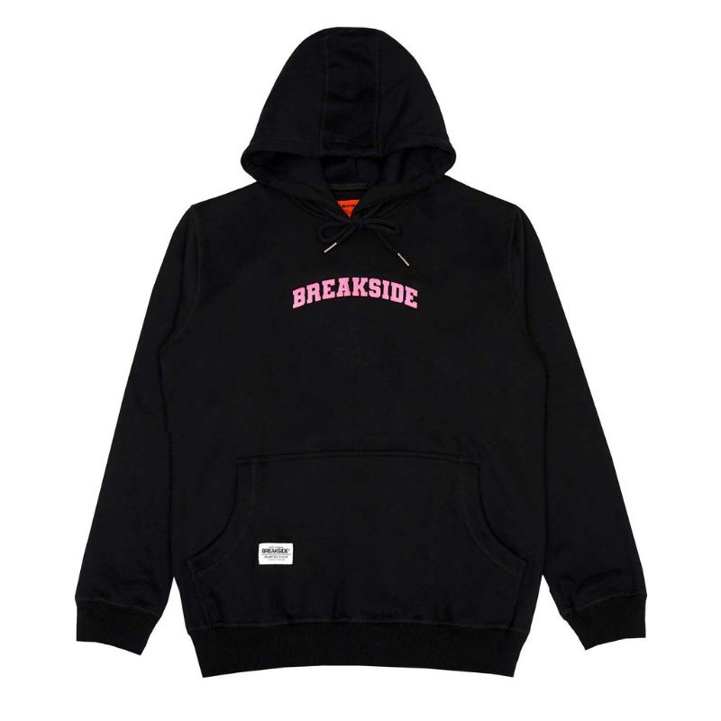 Hoodie Breakside Pinkiy Black- Hodie pria-wanita