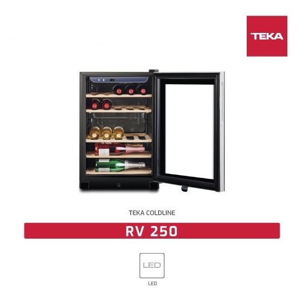 Wine Cellar Teka RV-250 Capacity 25 Bottle Free Ongkir Jabodetabek