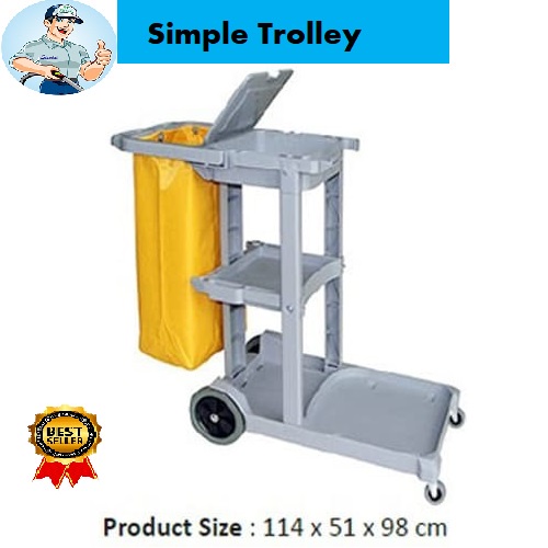 Simple Trolley dengan Tutup