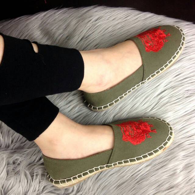 Sepatu KENZO tiger espadrilles #168-5