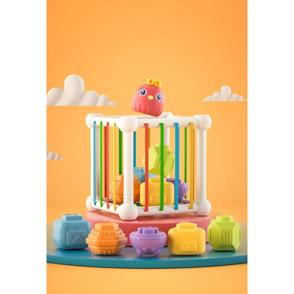 Mainan Anak BABY GAME ABOUT SHAPE Puzzle Baby Shape Sorting Belajar Puzzle Baby Game About Shape
